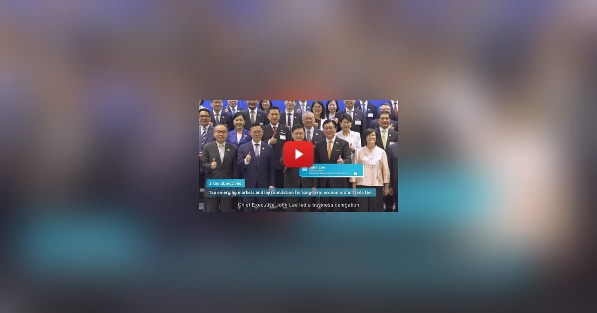 Hong Kong Delegation Secures Major Deals with Central Asia, Strengthening Belt and Road Ties