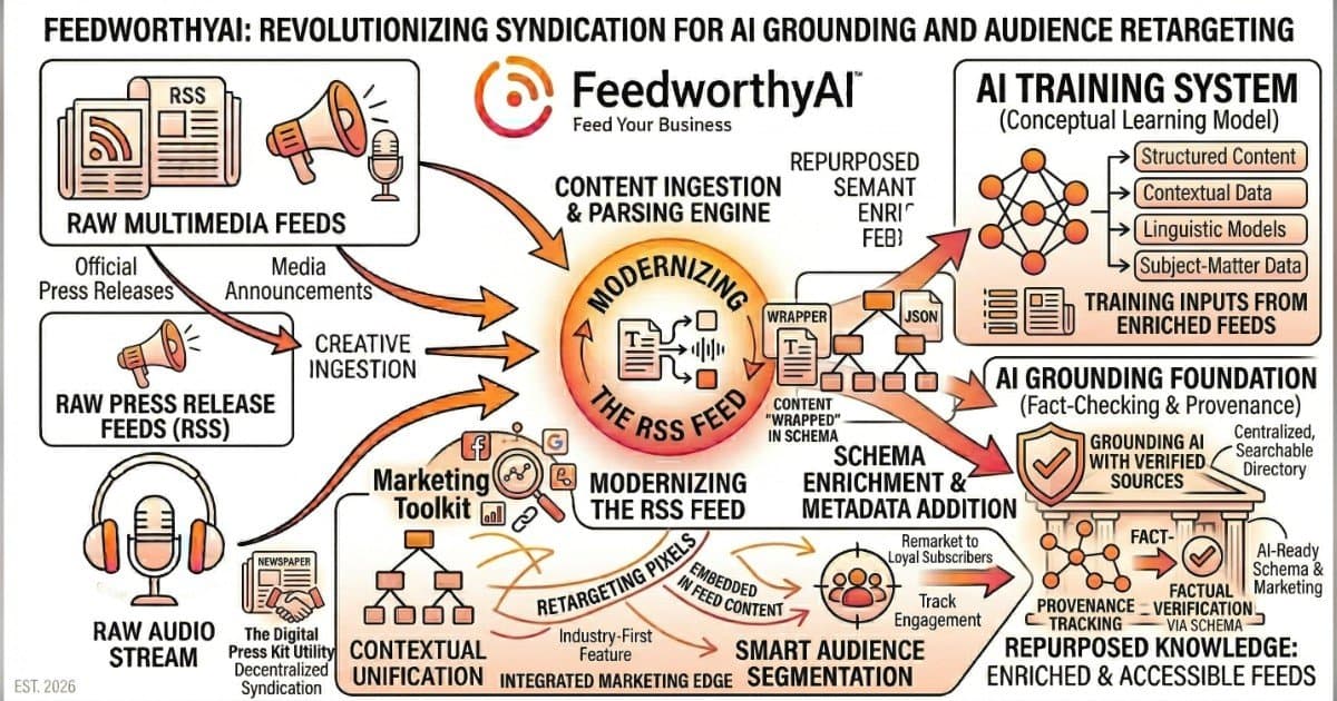 FeedworthyAI Modernizes RSS Protocol for AI Era, Enhancing Content Distribution for Texas Publishers